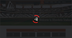 Desktop Screenshot of mbombelastadium.com